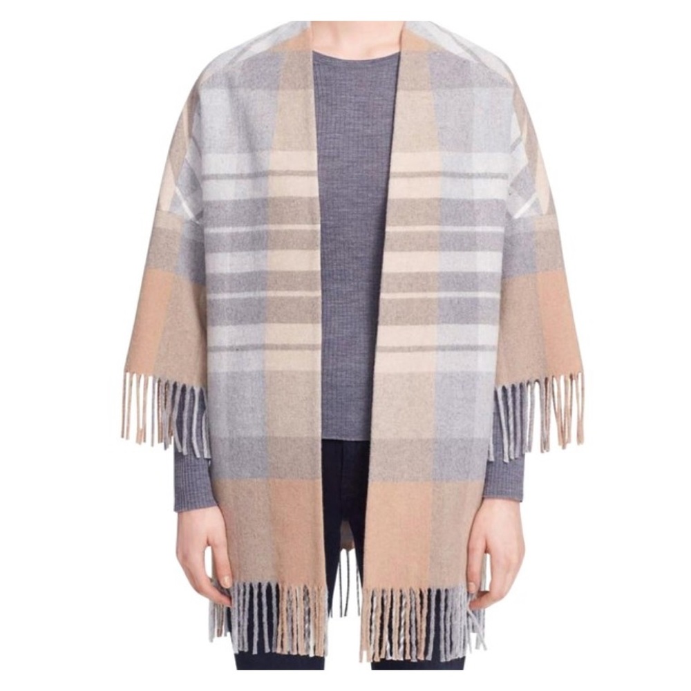 Helene Berman Blanket Kimono Coat XS EUC